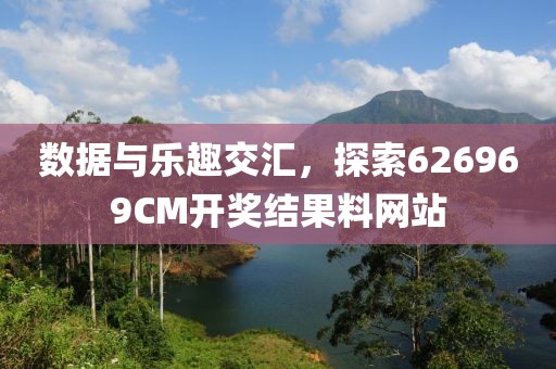 数据与乐趣交汇，探索626969CM开奖结果料网站