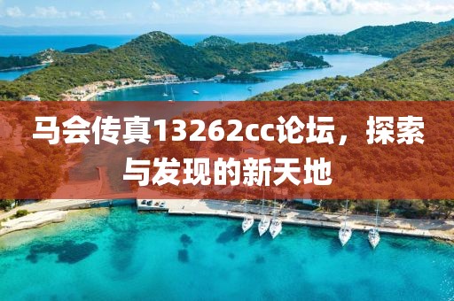 马会传真13262cc论坛，探索与发现的新天地