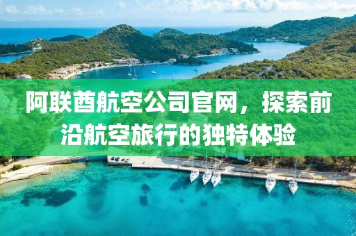 阿联酋航空公司官网，探索前沿航空旅行的独特体验
