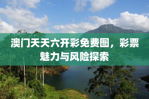 澳门天天六开彩免费图，彩票魅力与风险探索
