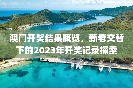澳门开奖结果概览，新老交替下的2023年开奖记录探索