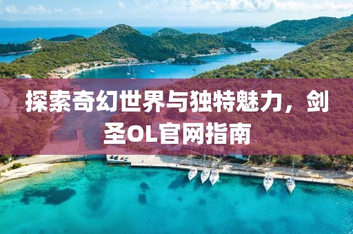 探索奇幻世界与独特魅力，剑圣OL官网指南