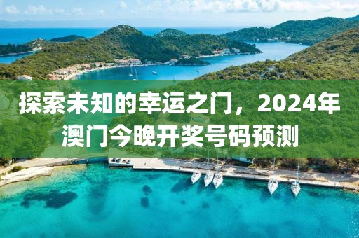 探索未知的幸运之门，2024年澳门今晚开奖号码预测