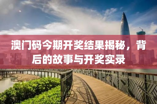 澳门码今期开奖结果