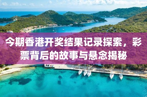 今期香港开奖结果记录探索，彩票背后的故事与悬念揭秘