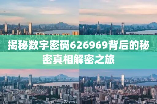 揭秘数字密码626969背后的秘密真相解密之旅