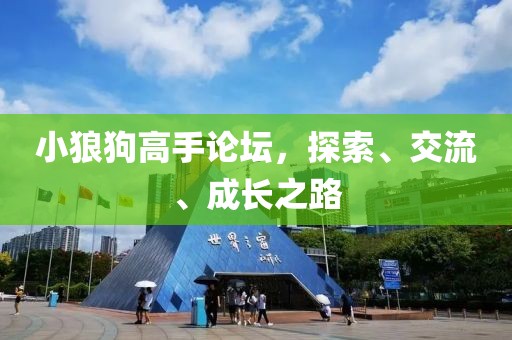 小狼狗高手论坛