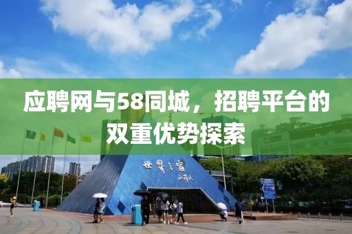 应聘网与58同城，招聘平台的双重优势探索